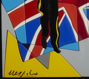 NESPOLO UGO (n. 1941) : Paris-London.  - Asta Asta 384 | ARTE MODERNA E CONTEMPORANEA Online - Associazione Nazionale - Case d'Asta italiane