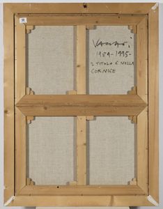 VACCARI FRANCO (n. 1936) : Depero mentre legge le sue liriche a Marinetti in una camera dell'Hotel Corso Milano 1930.  - Asta Asta 384 | ARTE MODERNA E CONTEMPORANEA Online - Associazione Nazionale - Case d'Asta italiane