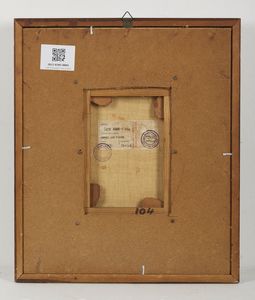 SIRONI MARIO (1885 - 1961) : Composizione con figure.  - Asta Asta 384 | ARTE MODERNA E CONTEMPORANEA Online - Associazione Nazionale - Case d'Asta italiane