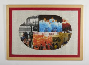 MICCINI EUGENIO (1925 - 2007) : Gott mit uns?  - Asta Asta 384 | ARTE MODERNA E CONTEMPORANEA Online - Associazione Nazionale - Case d'Asta italiane