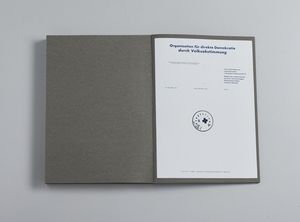 BEUYS JOSEPH (1921 - 1986) : Die leute sind ganz. Prima in Foggia.  - Asta Asta 384 | ARTE MODERNA E CONTEMPORANEA Online - Associazione Nazionale - Case d'Asta italiane