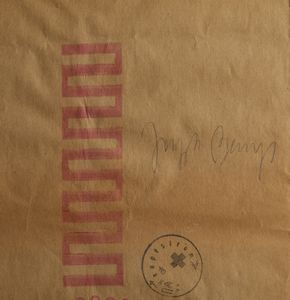 BEUYS JOSEPH (1921 - 1986) : Ddr - tute- Wirtschaftswerte. Freude am Einkauf.  - Asta Asta 384 | ARTE MODERNA E CONTEMPORANEA Online - Associazione Nazionale - Case d'Asta italiane