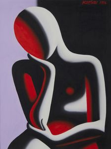 KOSTABI MARK (n. 1960) - Pensive moment.