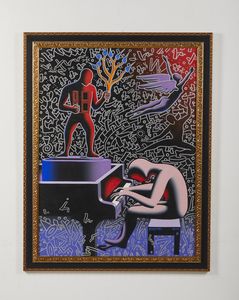 KOSTABI MARK (n. 1960) : Eternal movement.  - Asta Asta 384 | ARTE MODERNA E CONTEMPORANEA Online - Associazione Nazionale - Case d'Asta italiane