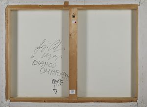 CARBONI LUIGI (n. 1957) : Bianco ombrato.  - Asta Asta 384 | ARTE MODERNA E CONTEMPORANEA Online - Associazione Nazionale - Case d'Asta italiane