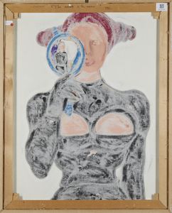 TORCHI LEONARD (n. 1973) : The Secret in the mirror.  - Asta Asta 384 | ARTE MODERNA E CONTEMPORANEA Online - Associazione Nazionale - Case d'Asta italiane