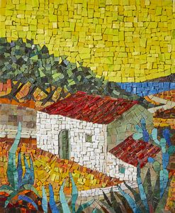 MIGNECO GIUSEPPE (1908 - 1997) - Paesaggio n. 1