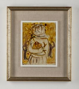 MIGNECO GIUSEPPE (1908 - 1997) : Senza titolo.  - Asta Asta 384 | ARTE MODERNA E CONTEMPORANEA Online - Associazione Nazionale - Case d'Asta italiane