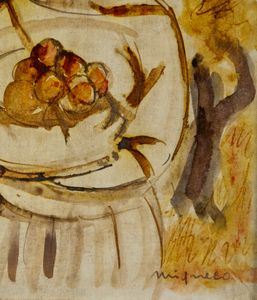 MIGNECO GIUSEPPE (1908 - 1997) : Senza titolo.  - Asta Asta 384 | ARTE MODERNA E CONTEMPORANEA Online - Associazione Nazionale - Case d'Asta italiane