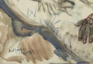 CARPI ALDO (1886 - 1973) : Senza titolo.  - Asta Asta 384 | ARTE MODERNA E CONTEMPORANEA Online - Associazione Nazionale - Case d'Asta italiane