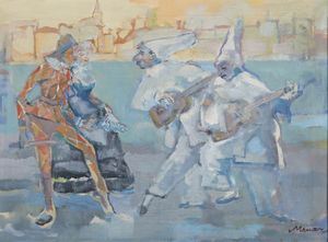 MACCARI MINO (1898 - 1989) - Senza titolo.