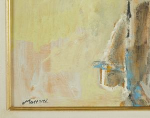 MACCARI MINO (1898 - 1989) : Senza titolo.  - Asta Asta 384 | ARTE MODERNA E CONTEMPORANEA Online - Associazione Nazionale - Case d'Asta italiane