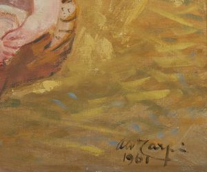 CARPI ALDO (1886 - 1973) : Senza titolo.  - Asta Asta 384 | ARTE MODERNA E CONTEMPORANEA Online - Associazione Nazionale - Case d'Asta italiane