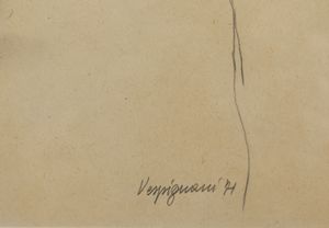 VESPIGNANI RENZO (1924 - 2001) : Senza titolo.  - Asta Asta 384 | ARTE MODERNA E CONTEMPORANEA Online - Associazione Nazionale - Case d'Asta italiane