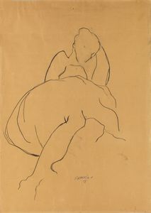 SCHEGGI PAOLO (1940 - 1971) - Senza titolo.