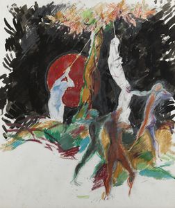 SCHEGGI PAOLO (1940 - 1971) : Studi per la stesura registica dell'Apocalisse.  - Asta Asta 384 | ARTE MODERNA E CONTEMPORANEA Online - Associazione Nazionale - Case d'Asta italiane