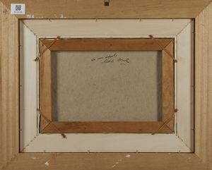 CASCELLA MICHELE (1892 - 1989) : Paesaggio con ginestre.  - Asta Asta 384 | ARTE MODERNA E CONTEMPORANEA Online - Associazione Nazionale - Case d'Asta italiane