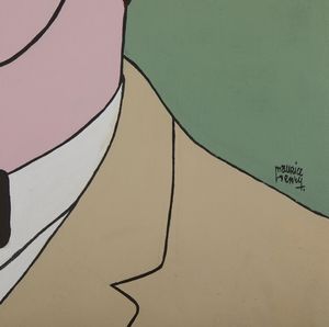 HENRY MAURICE (1907 - 1984) : Le solitaire.  - Asta Asta 384 | ARTE MODERNA E CONTEMPORANEA Online - Associazione Nazionale - Case d'Asta italiane