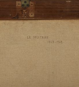 HENRY MAURICE (1907 - 1984) : Le solitaire.  - Asta Asta 384 | ARTE MODERNA E CONTEMPORANEA Online - Associazione Nazionale - Case d'Asta italiane