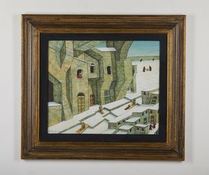 PROIETTI NORBERTO (1927 - 2009) : Senza titolo.  - Asta Asta 384 | ARTE MODERNA E CONTEMPORANEA Online - Associazione Nazionale - Case d'Asta italiane