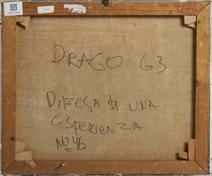 KALAJIC DRAGOS (1943 - 2005) : Difesa di una esperienza.  - Asta Asta 384 | ARTE MODERNA E CONTEMPORANEA Online - Associazione Nazionale - Case d'Asta italiane