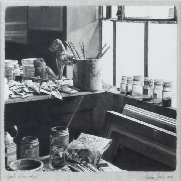 ANDREA BARIN Torino 27/05/1971 : Oggetti di una poetica 2004  - Asta Asta 212 Dipinti - Associazione Nazionale - Case d'Asta italiane