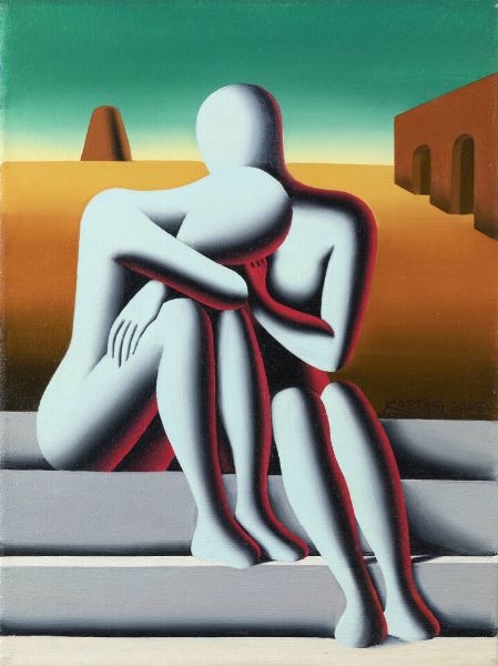 MARK KOSTABI Los Angeles (USA) 1960 : Our world 2002  - Asta Asta 212 Dipinti - Associazione Nazionale - Case d'Asta italiane