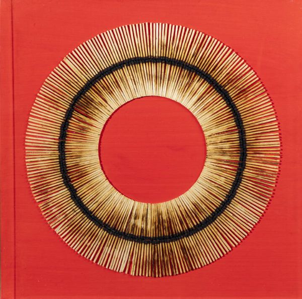 BERNARD AUBERTIN Fontenay-aux-Roses (Francia) 1934 - 2015 Reutlingen (Germania) : Dessin de feu 2009  - Asta Asta 212 Dipinti - Associazione Nazionale - Case d'Asta italiane