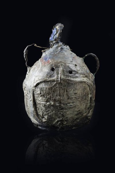 ANTONI CLAVE' Barcellona 1913 - 2005 Saint-Tropez : Julian  deux faces (1962)  - Asta Asta 212 Dipinti - Associazione Nazionale - Case d'Asta italiane