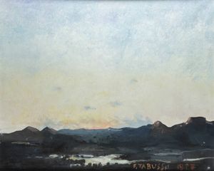 FRANCESCO TABUSSO Sesto San Giovanni (MI) 1930 - 2012 Torino - MUIS-Antica sagnera di Novaretto 1987