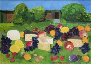 FRANCESCO TABUSSO Sesto San Giovanni (MI) 1930 - 2012 Torino - Natura morta