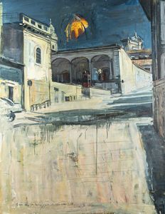 GIOVANNI LA COGNATA Comiso (Ragusa) 1954 - Sogno del pomeriggio a Comiso ante 2003
