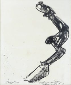 MICHELANGELO PISTOLETTO Biella 1933 - Progetto per un'ombra 1986