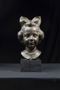 GIOVANNI RIVA Torino 1890 - 1973 - Silvia a 5 anni 1946