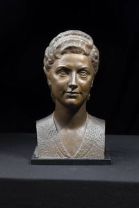 GIOVANNI RIVA Torino 1890 - 1973 - Busto femminile 1940