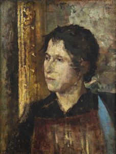 ADOLFO FERAGUTTI VISCONTI Pura (Svizzera)1850 -1924 Milano - Figura 1900 (?)