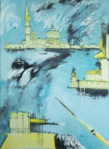 REMO BRINDISI Roma 1918 - 1996 Milano - Venezia anni '980