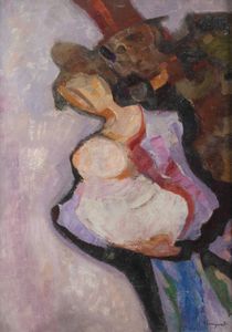 TRENTO LONGARETTI Treviglio (BG) 1916 - 2017 Bergamo - Famiglia a Corniglia 1978