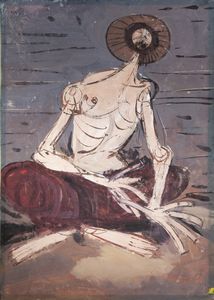 LUIGI SPAZZAPAN Gradisca d'Isonzo (GO) 1889 - 1958 Torino - Santone