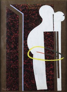 ALBERTO MAGNELLI Firenze 1888 - 1971 Parigi - Senza titolo 1937