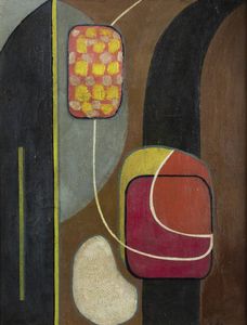 ALBINO GALVANO Torino 1907 - 1990 - M.A.C. 1955 ca