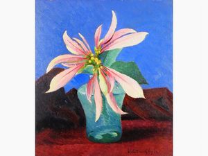 Valentino Ghiglia - Vaso di fiori