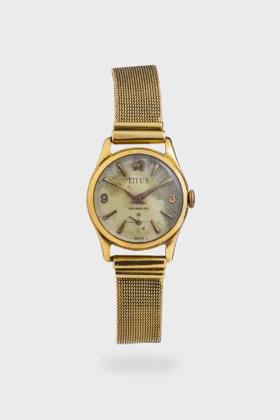 TITUS : Mod. Lady Dress Watch  anni '50  - Asta Asta 213 Orologi - Associazione Nazionale - Case d'Asta italiane
