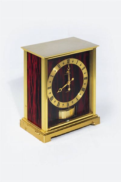 JAEGER LE COULTRE : Pendola da tavolo  modello Atmos  - Asta Asta 213 Orologi - Associazione Nazionale - Case d'Asta italiane
