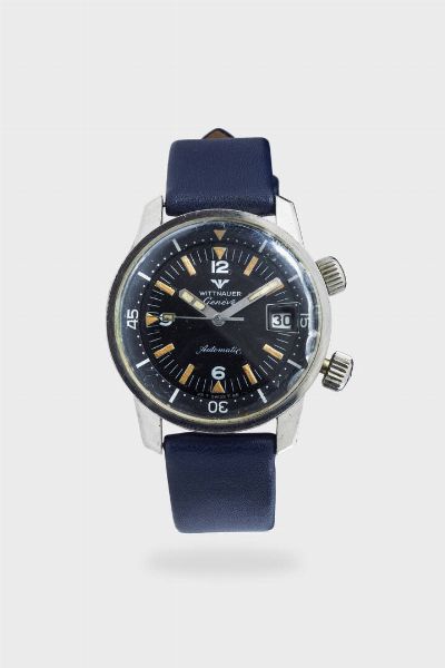 WITTNAUER : Mod. Diver Supercompressor  ref. 8007  anni '60  - Asta Asta 213 Orologi - Associazione Nazionale - Case d'Asta italiane