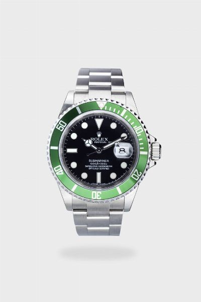 ROLEX : Mod. Submariner  ref.16610LV  anno 2009  - Asta Asta 213 Orologi - Associazione Nazionale - Case d'Asta italiane