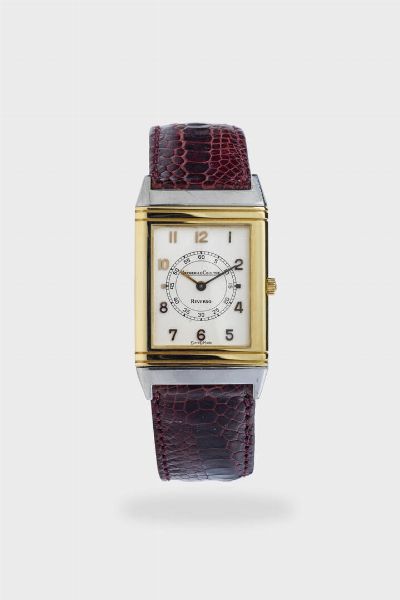 JAEGER LE COULTRE : Mod. Reverso  ref. 140.155  anni '90  - Asta Asta 213 Orologi - Associazione Nazionale - Case d'Asta italiane