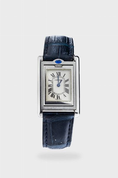 CARTIER : Mod. Tank Basculante Lady  ref. 2386  anno 2001  - Asta Asta 213 Orologi - Associazione Nazionale - Case d'Asta italiane