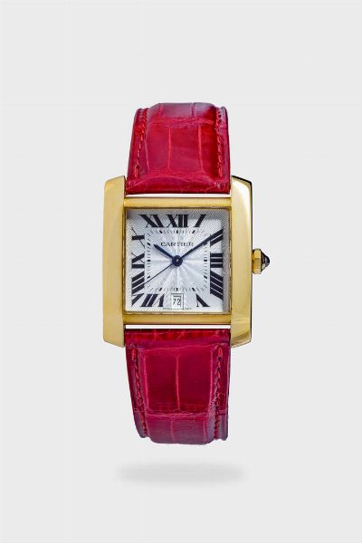 CARTIER : Mod. Tank  ref.1840  anni 2000  - Asta Asta 213 Orologi - Associazione Nazionale - Case d'Asta italiane