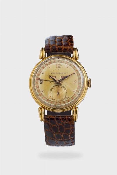 JAEGER LE COULTRE : Mod. Triple Calendar  anni '50  - Asta Asta 213 Orologi - Associazione Nazionale - Case d'Asta italiane
